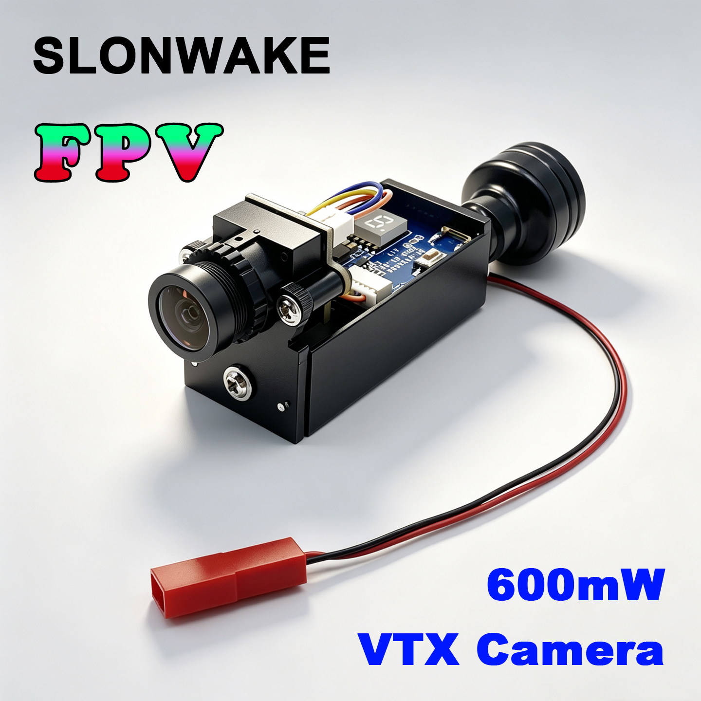 Fpv Drone Transmitter - SLONWAKE 5.8G 48CH 600mW Wireless AV