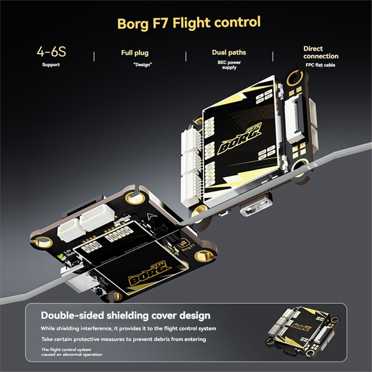 Fpv Drone Flight Controller - update. F722 Flight Controller STM32F722RET6 30.5X30.5mm