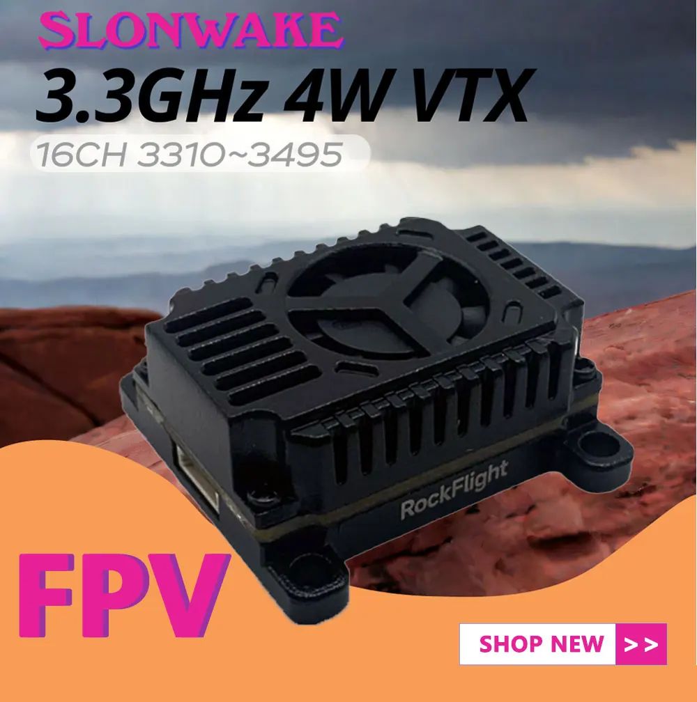 SLONWAKE FPV 3.3G 16CH 4000mW  - Fpv Drone Antenna recensione e prezzo