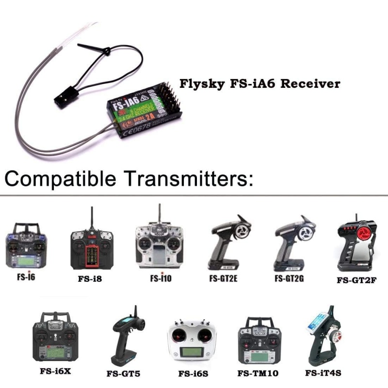 Flysky FS-IA6 Receiver 6CH Dua - Fpv Drone Antenna recensione e prezzo