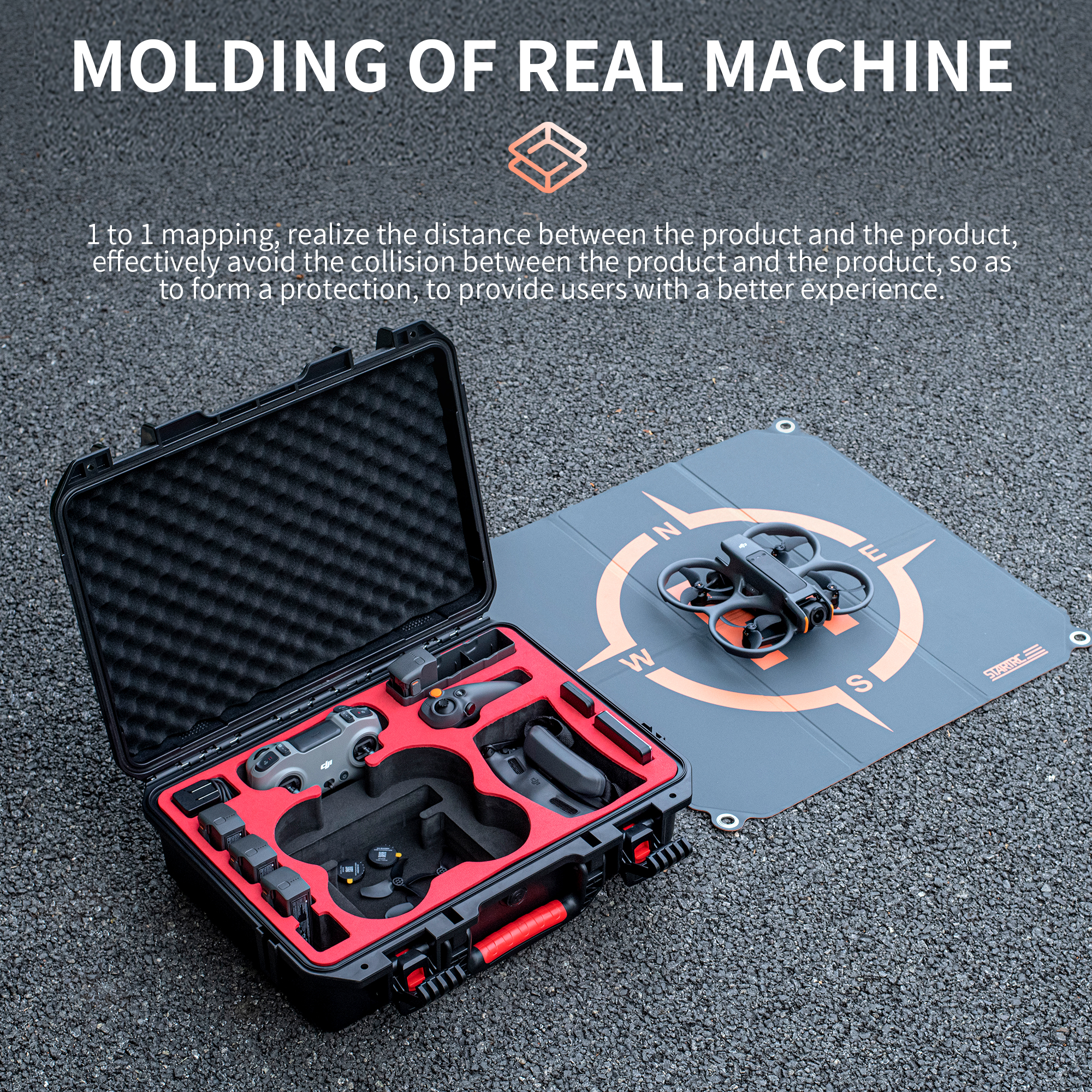 Avata 2 Case,Waterproof Carryi - Fpv Drone Goggles recensione e prezzo