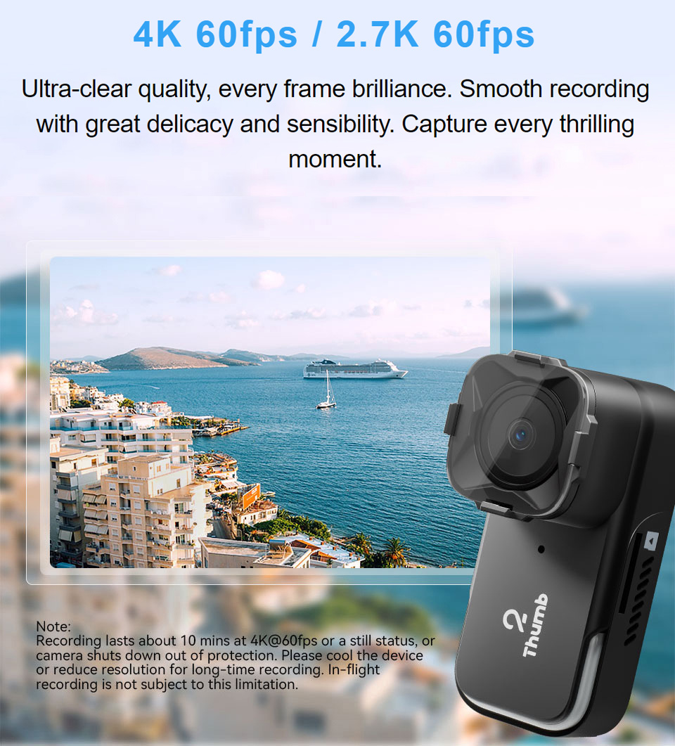 New Version RunCam Thumb 2 4K  - Fpv Drone Camera recensione e prezzo