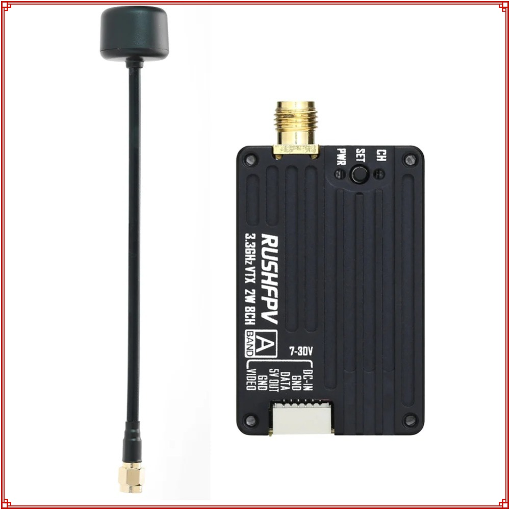 2026 New RUSHFPV 3.3G 2W VTX T - Fpv Drone Antenna recensione e prezzo