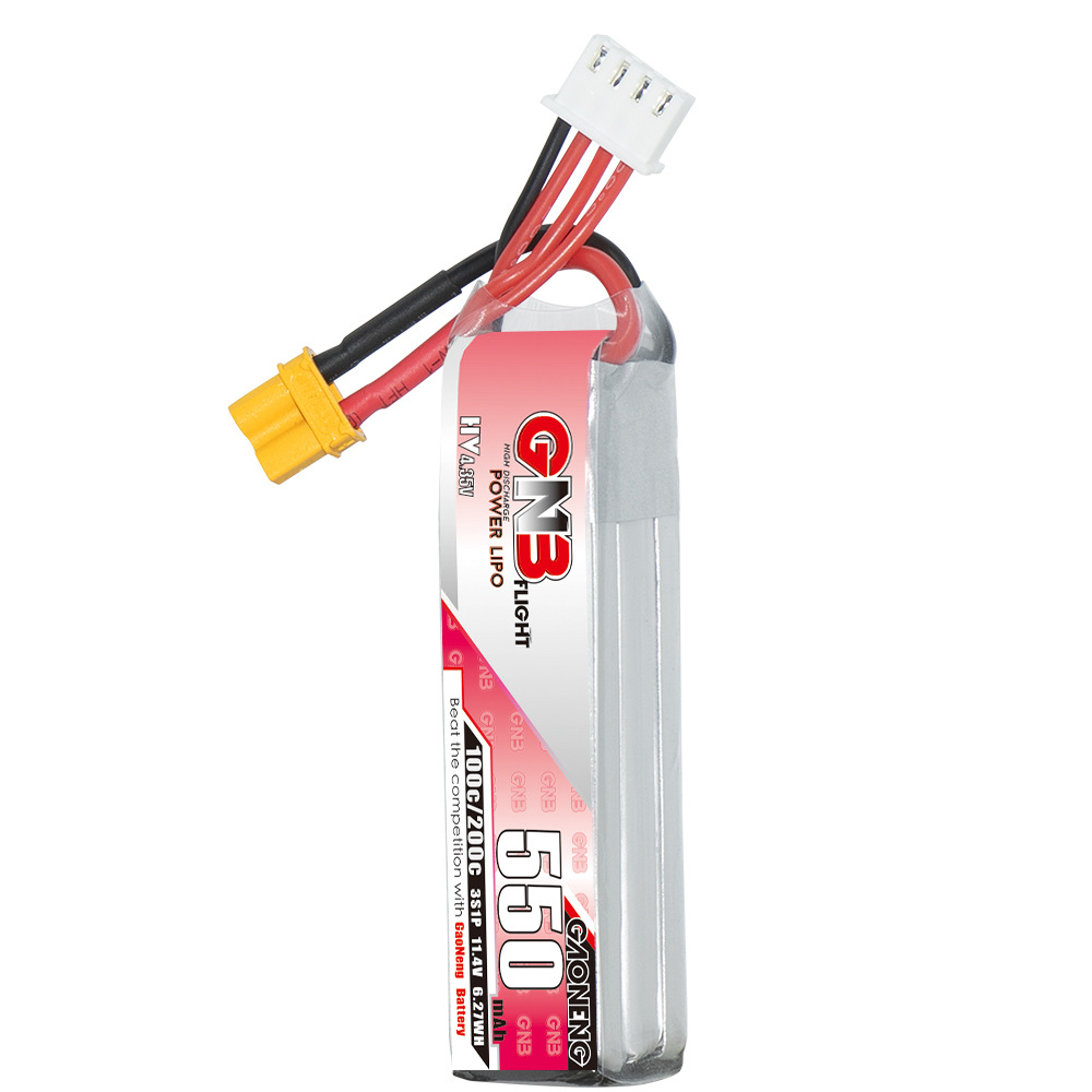 GNB HV 11.4V 550mAh 100C/200C  - Fpv Drone Battery recensione e prezzo