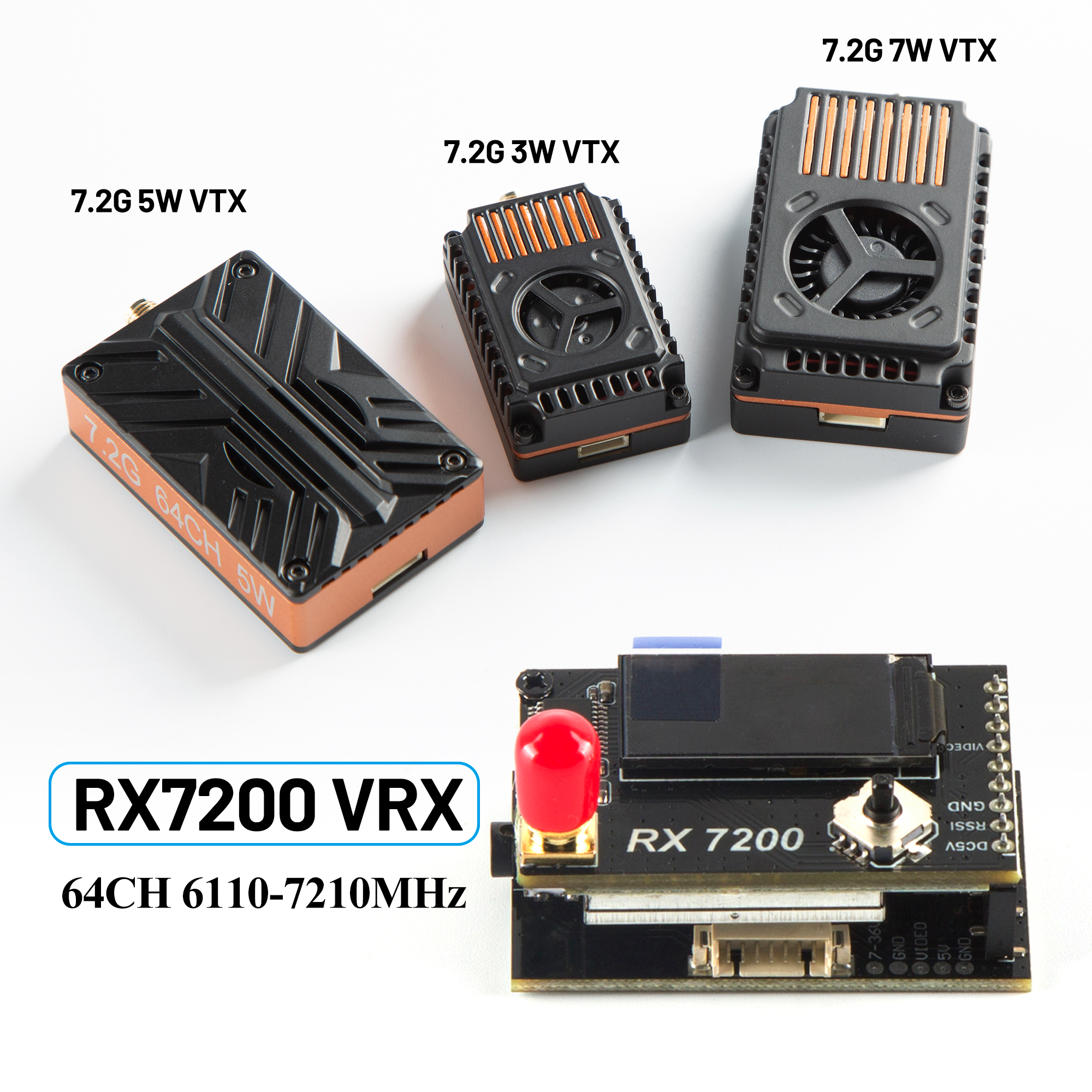 7.2G Video Receiver Module 64- - Fpv Drone Goggles recensione e prezzo