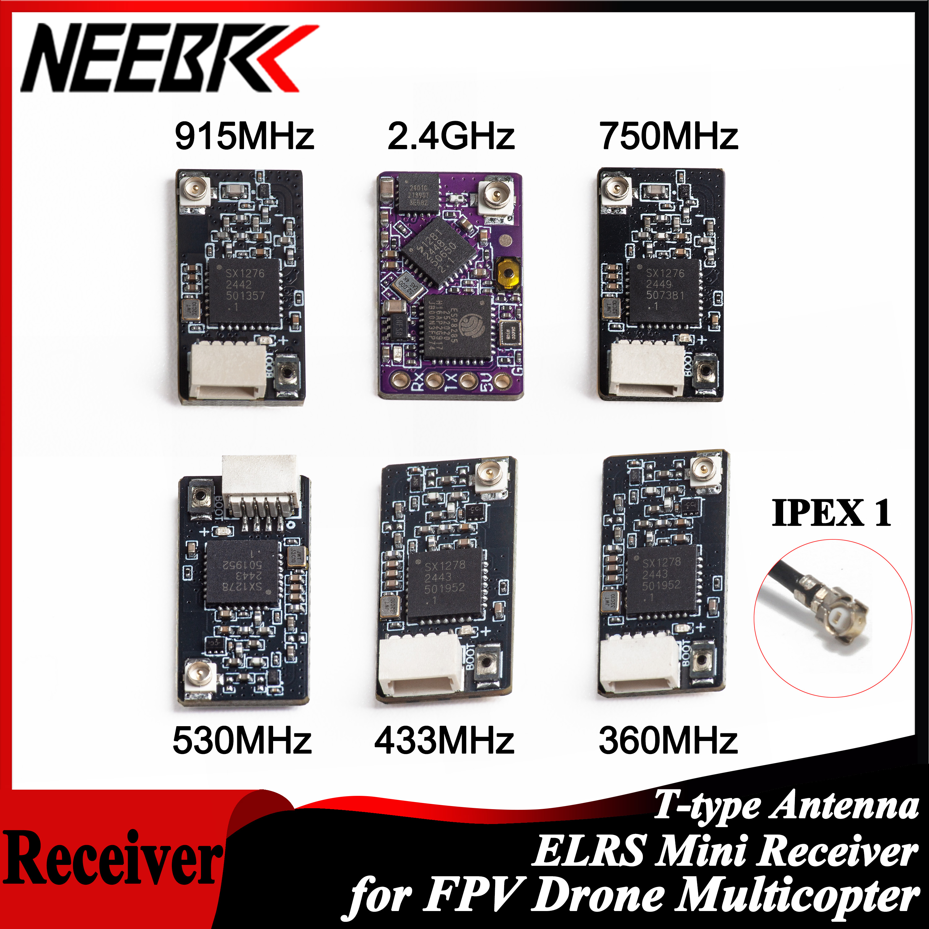 NEEBRC ELRS 2.4G/915Mhz/360Mhz - Fpv Drone Antenna recensione e prezzo