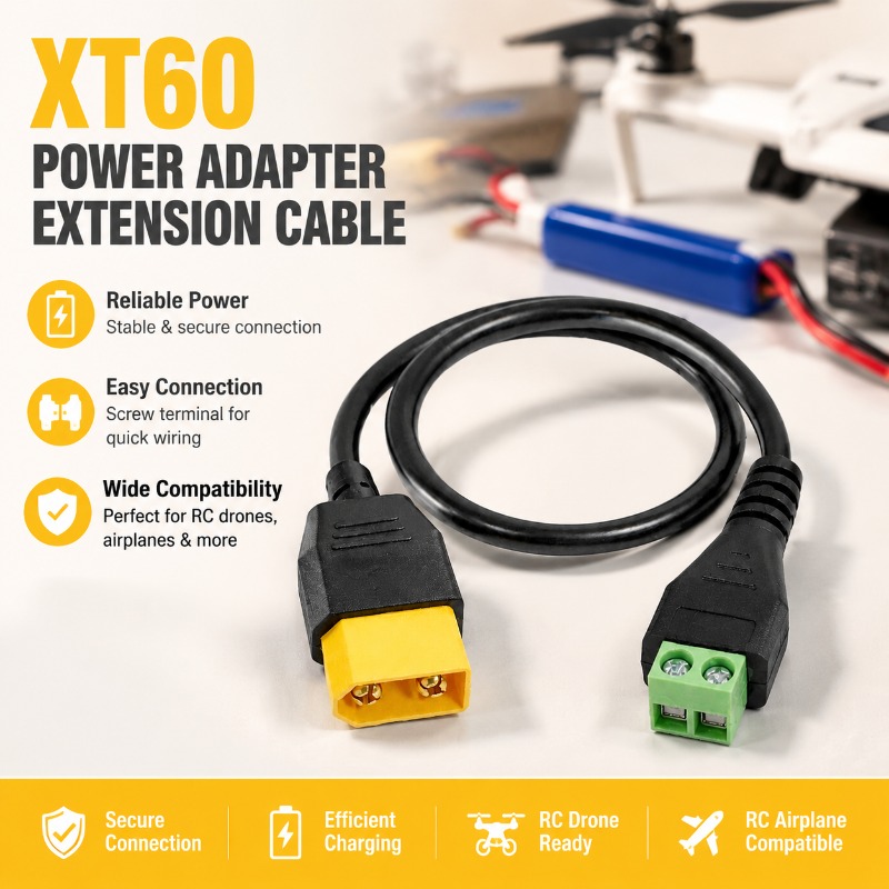 XT60 Connector Male Female To  - Fpv Drone Charger recensione e prezzo