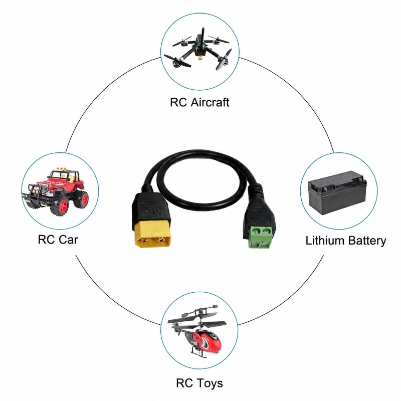 XT60 Connector Male Female To  - Fpv Drone Charger recensione e prezzo