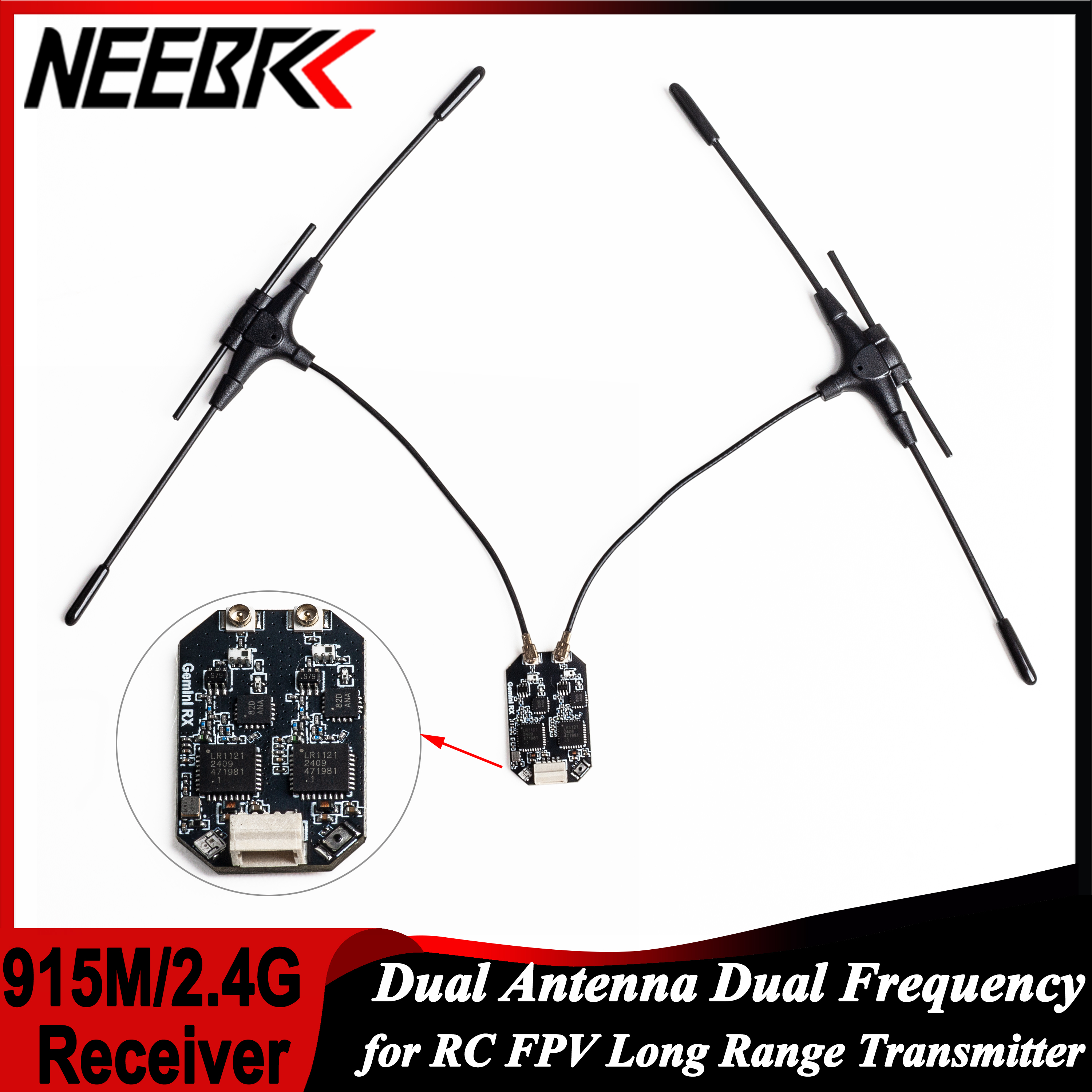 ELRS 915MHz/2.4GHz Gemini Dual - Fpv Drone Antenna recensione e prezzo