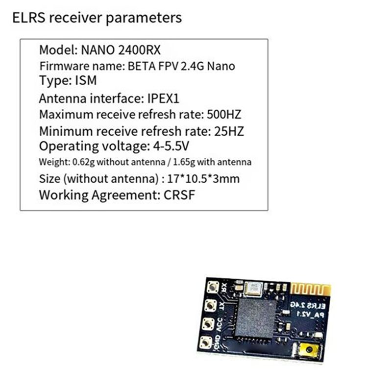 CYGJ-10PCS ELRS 2.4Ghz Receive - Fpv Drone Antenna recensione e prezzo