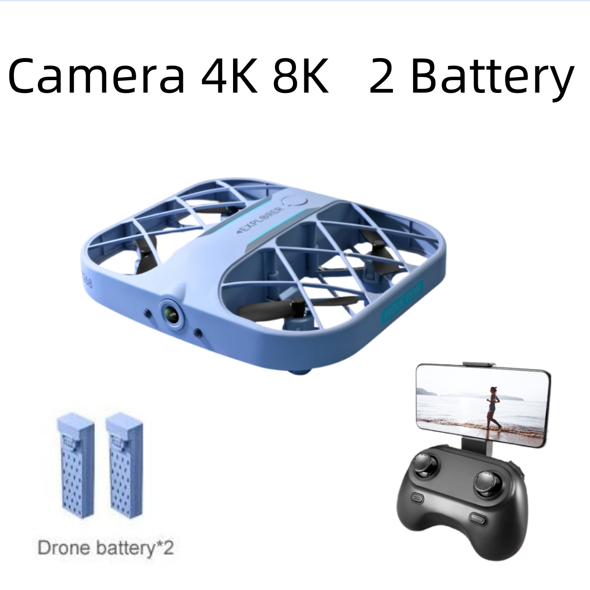 JJRC H107 FPV RC Drone with 2  - Fpv Drone Flight Controller recensione e prezzo